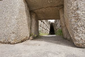 Fonni, tombe di giganti di Madau, camera interna