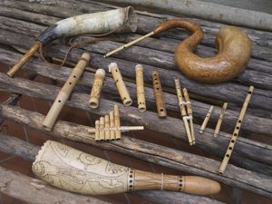 Lunamatrona, Museo Sa Corona Arrubia, strumenti musicali tradizionali