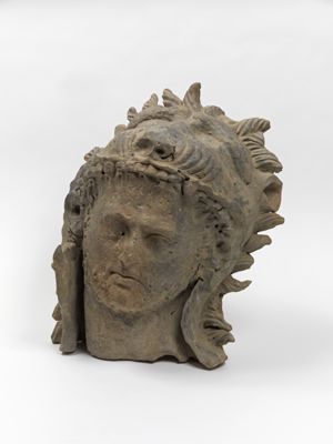 Olbia, Museo Archeologico, testa di Ercole