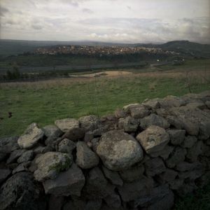 Bosa, Veduta dalla strada per il nuraghe