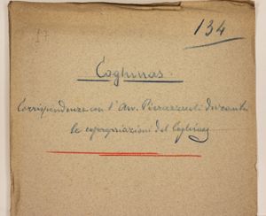 Coghinas - Corrispondenza con l’Avv. Pierazzuoli durante le espropriazioni del Coghinas