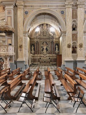 Oristano, cattedrale di Santa Maria Assunta, altare di Sant'Archelao