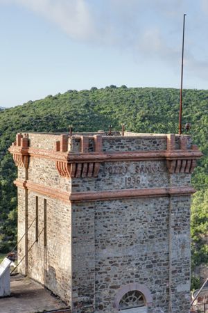 Guspini, Montevecchio, torre del pozzo Sanna