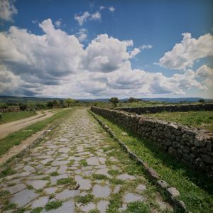 Orroli, Strada romana presso il nuraghe Arrubiu