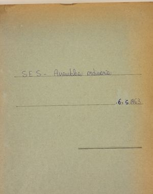 SES - Assemblea ordinaria 6-5-1963