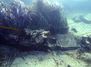 Nora, rinvenimento nel fondale della cala occidentale