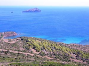 Capo Sperone visto da Monte Arbus