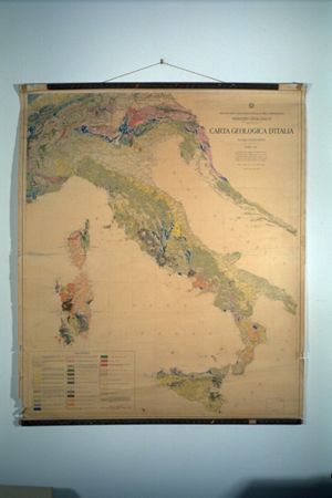 Rappresentazione geologica dell'italia