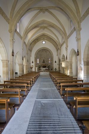 Padria, chiesa di Santa Giulia, navata