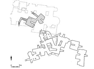 Planimetria delle catacombe di Santa Rosa