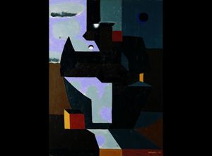 Museo MAN: Costantino Nivola, Figura maschile, 1975