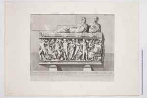 Grande sarcofago di marmo