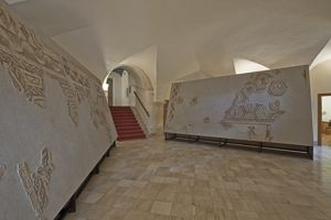 Sorso, Palazzo Baronale, mosaici di Santa Filittica