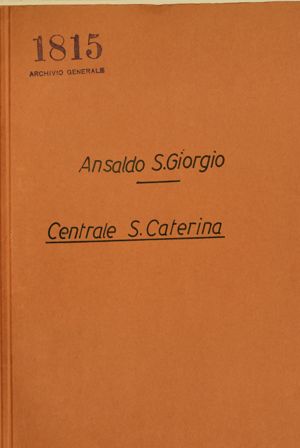 Soc. Ansaldo San Giorgio - Centrale Santa Caterina