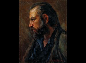 Francesca Devoto, Uomo con barba, 1936 olio su tela 49,7x37,8 cm. Comune di Nuoro.