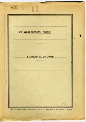 Bilancio al 31 dicembre 1951