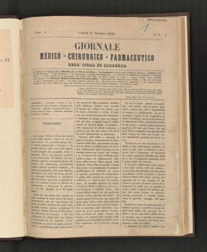 A. 1, n. 1 (6 novembre 1856), p. 1