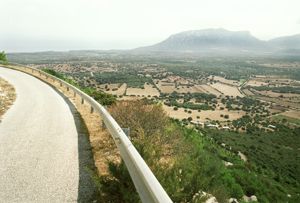 Veduta dalla strada per il monte Tuttavista