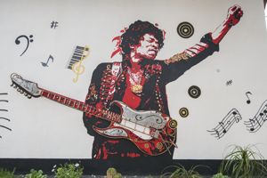 ritratto di Jimi Hendrix