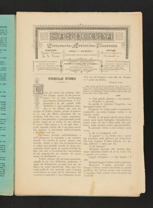 A. 1, n. 1 (24 ottobre 1897), p. 1