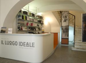 Museo MAN. Piano terra: hall, accoglienza, biglietteria e bookshop