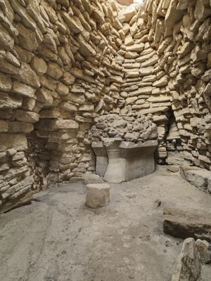 Villanovafranca, nuraghe Su Mulinu, altare nuragico