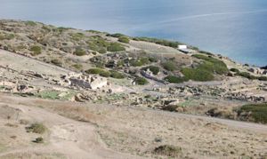 L’area archeologica vista dalla torre di S. Giovanni