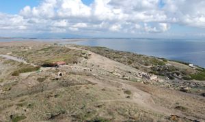 L’area archeologica di Tharros vista dalla torre di S. Giovanni