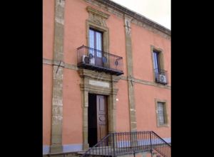 Guasila, ingresso palazzo Rettorale