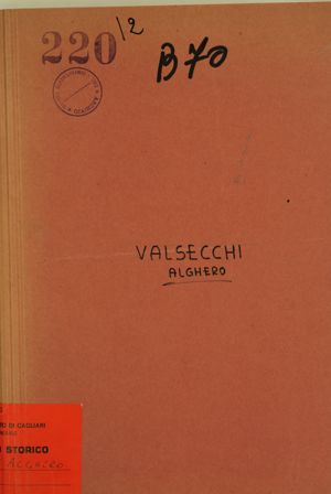 Ditta Valsecchi - Alghero