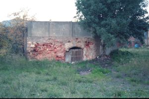 Cisterna villaggio operai Villa d'Orri