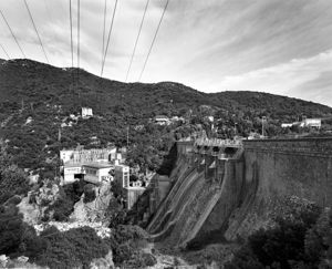 La Diga Muzzone Sul Coghinas