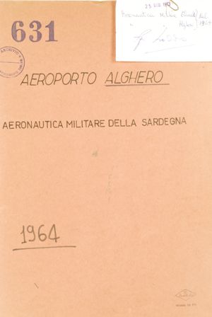 Aereoporto Alghero 1964