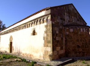 Gesico, Chiesa di Santa Maria d'Itria, veduta dell'abside