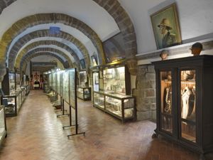 Sanluri, Castello di Villasanta, museo del risorgimento, salone di giustizia