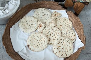 Il pane appena sfornato