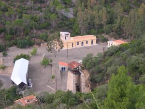 Veduta dall'alto cantiere Pozzo Gal - INGURTOSU