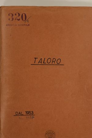 Taloro (dal 1953 al 1957)