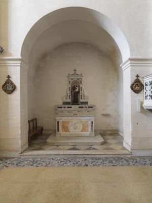 Gonnostramatza, chiesa di san Michele Arcangelo, cappella laterale