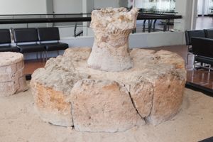 Sassari, Museo Sanna, scultura di nuraghe