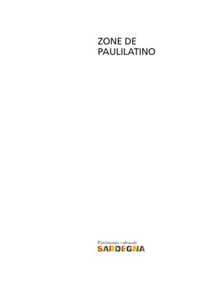 Materiale a stampa di Paulilatino