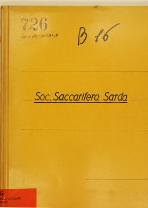 Società saccarifera Sarda - Oristano