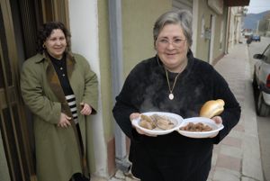 Preparativi per il fuoco di Sant'Antonio - Torp