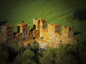 Merlatura della torre di guardia