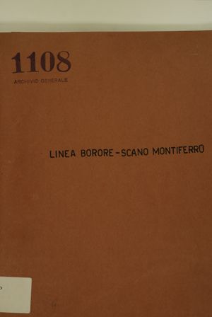Linea Borore - Scano Montiferro